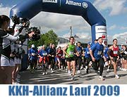 Die große Volkslauf-Aktion. KKH-Allianz-LAUF 2009 im Olympiapark (Foto: Martin Schmitz)